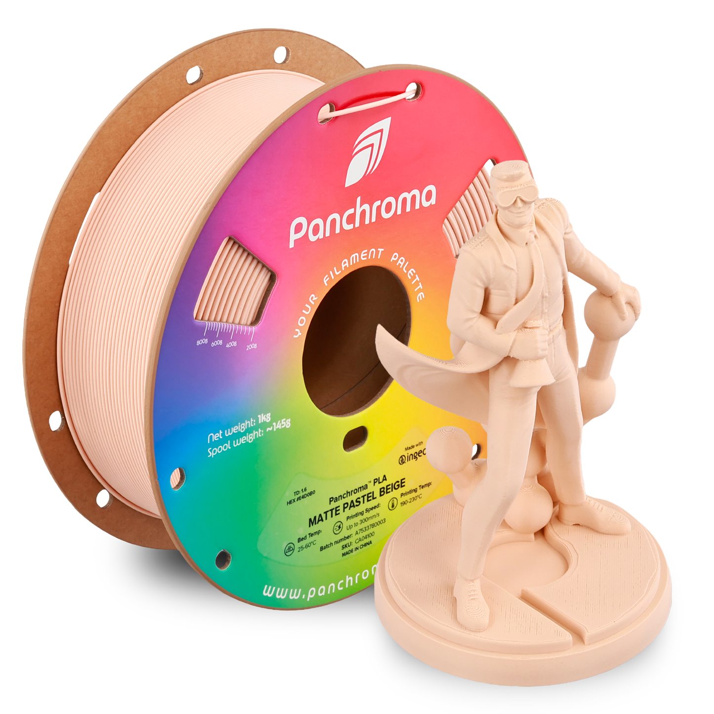 Polymaker Panchroma Matte PLA Filament 1kg 1,75 mm
