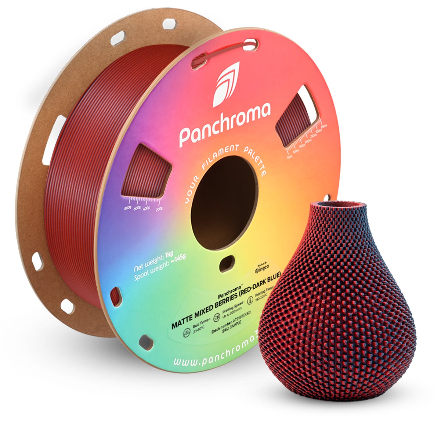 Polymaker Panchroma Dual Matte PLA Filament 1kg 1,75 mm