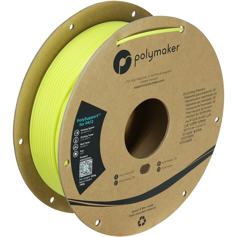 Polymaker PolySupport for PA12 Filament 0,5kg 1,75 mm