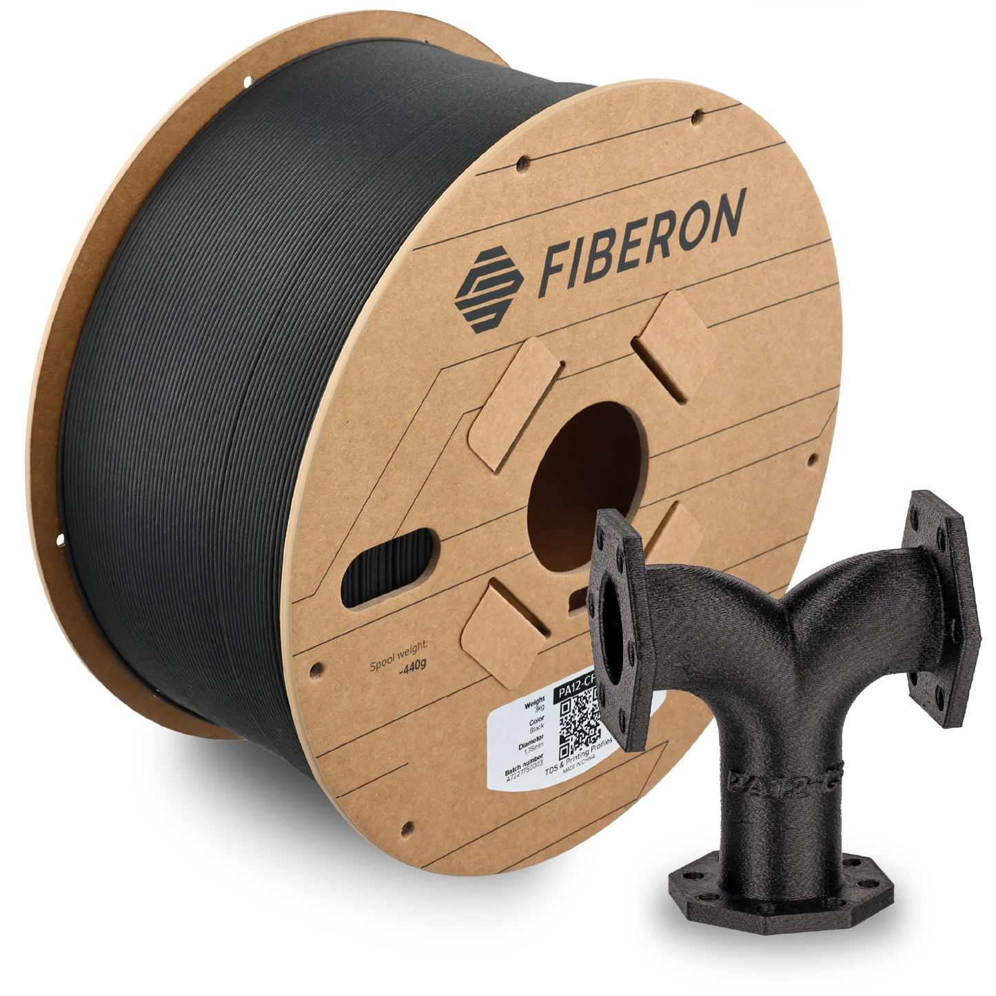 Polymaker Fiberon PA12-CF10 Filament 0,5kg 1,75 mm