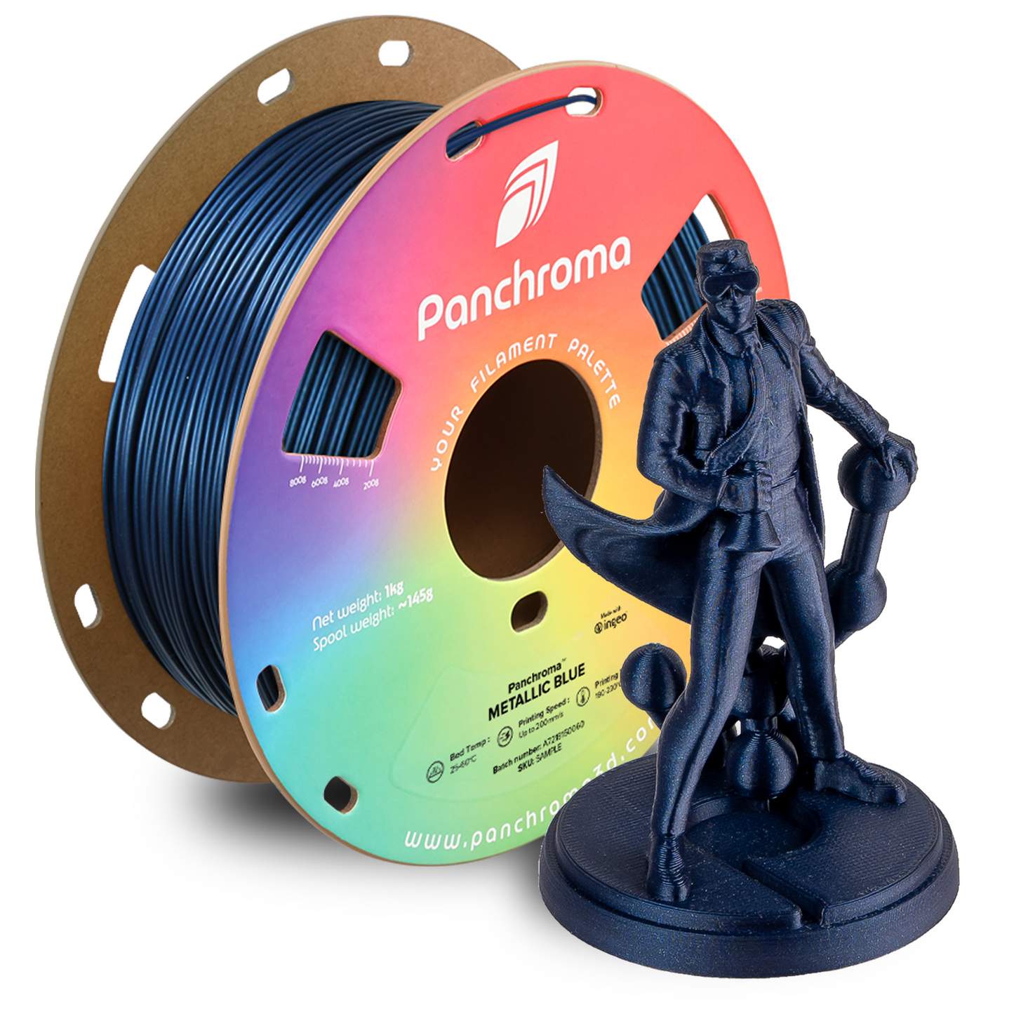 Polymaker Panchroma Metallic PLA Filament 1kg 1,75 mm