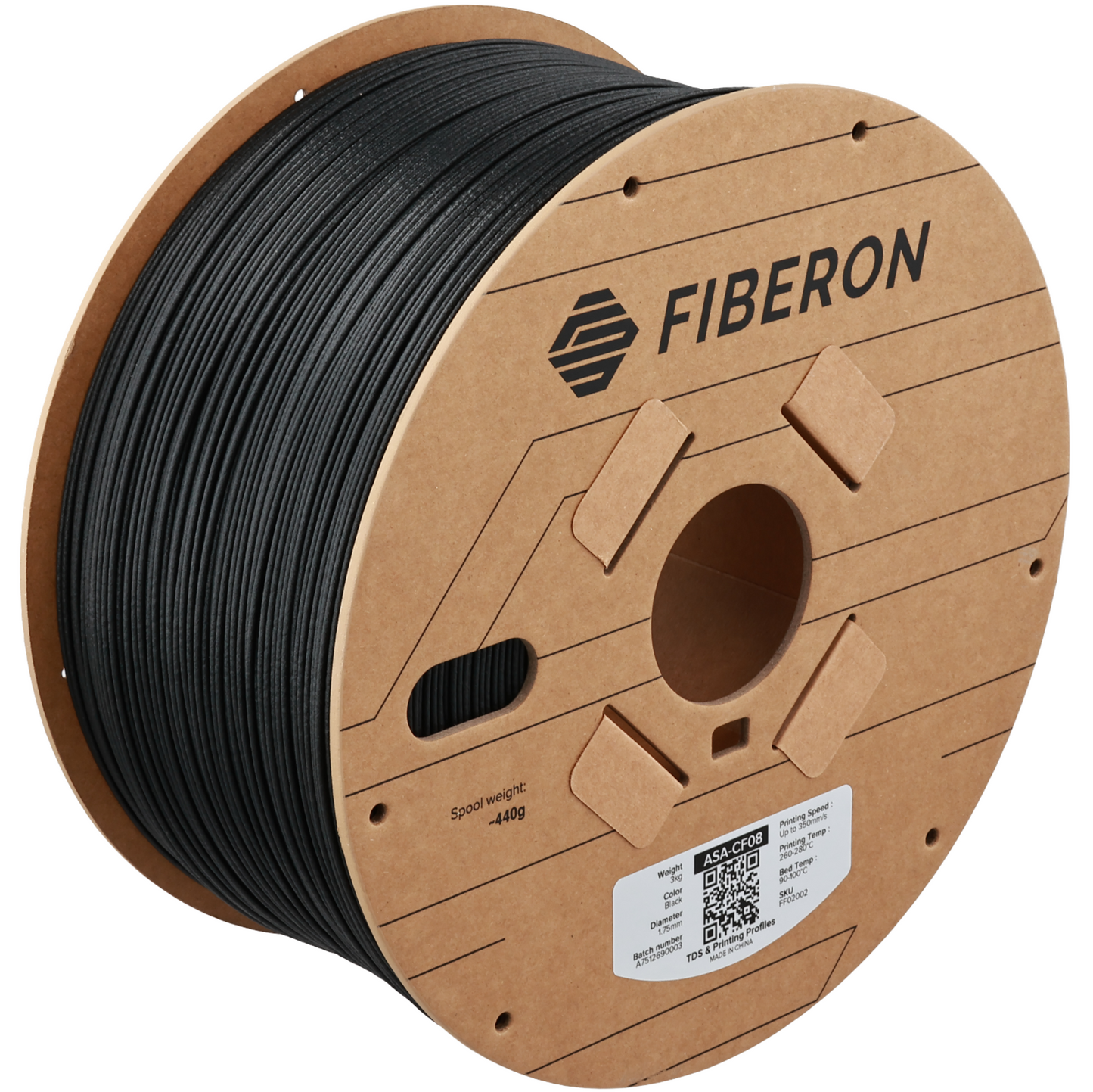 Polymaker Fiberon ASA-CF08 Filament 0,5kg 1,75 mm