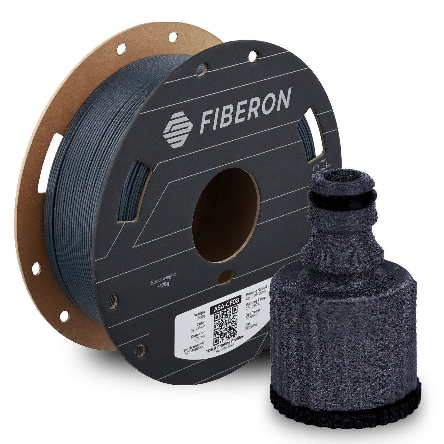 Polymaker Fiberon ASA-CF08 Filament 0,5kg 1,75 mm