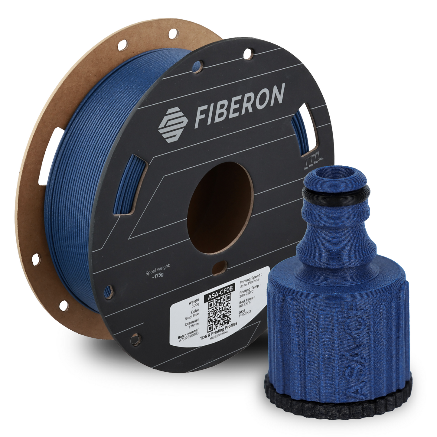 Polymaker Fiberon ASA-CF08 Filament 0,5kg 1,75 mm
