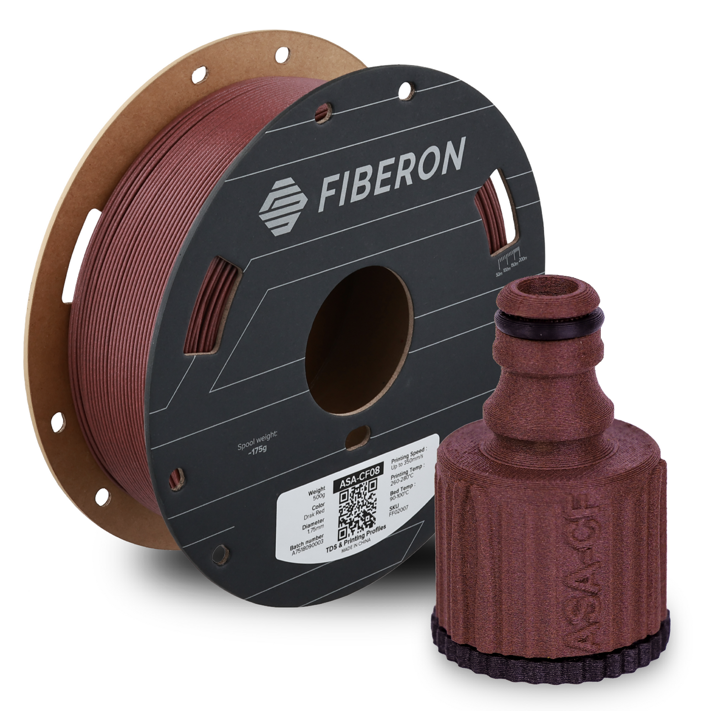 Polymaker Fiberon ASA-CF08 Filament 0,5kg 1,75 mm