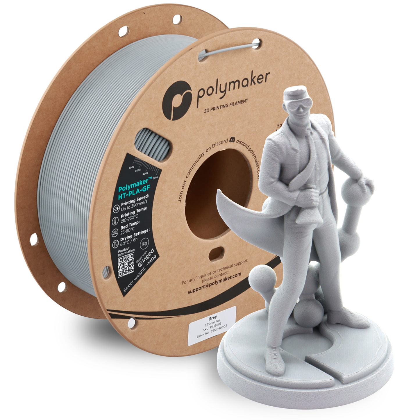 Polymaker HT-PLA-GF Filament 1kg 1,75 mm