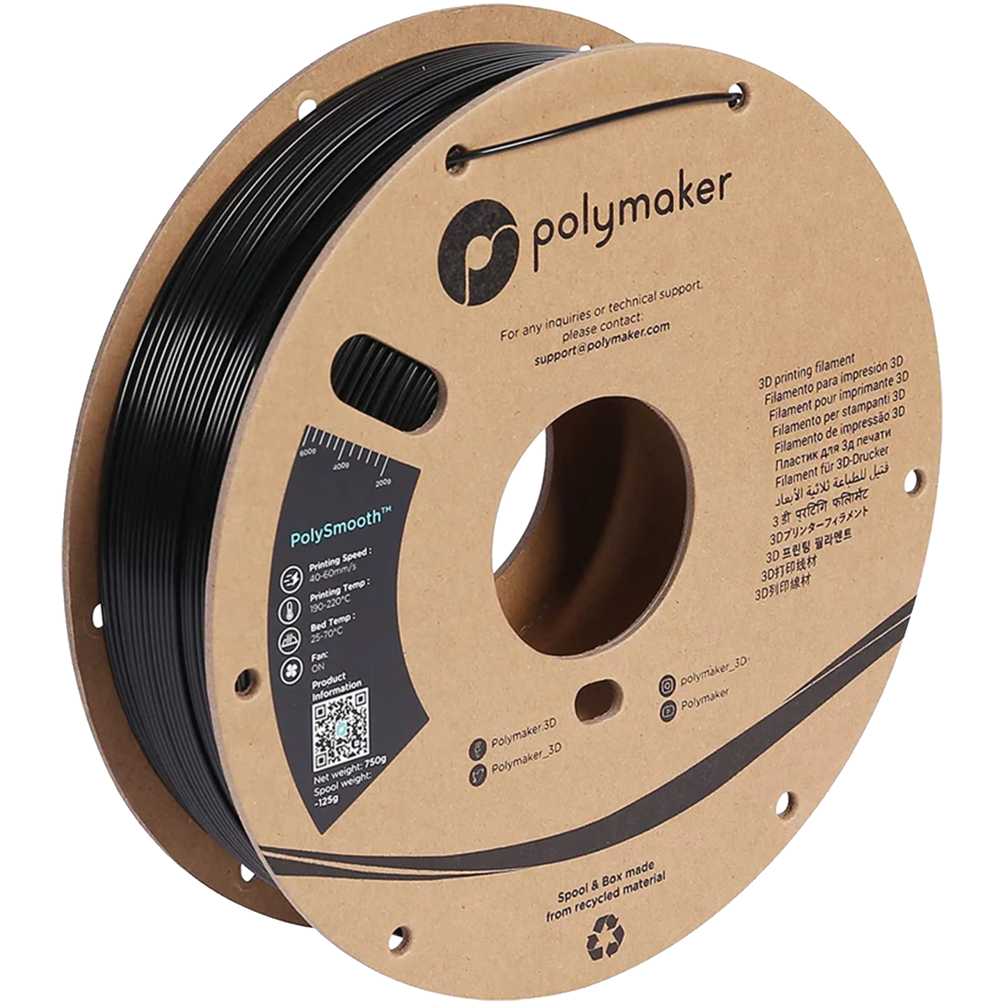 Polymaker PolySmooth PVB 0,75kg 1,75 mm