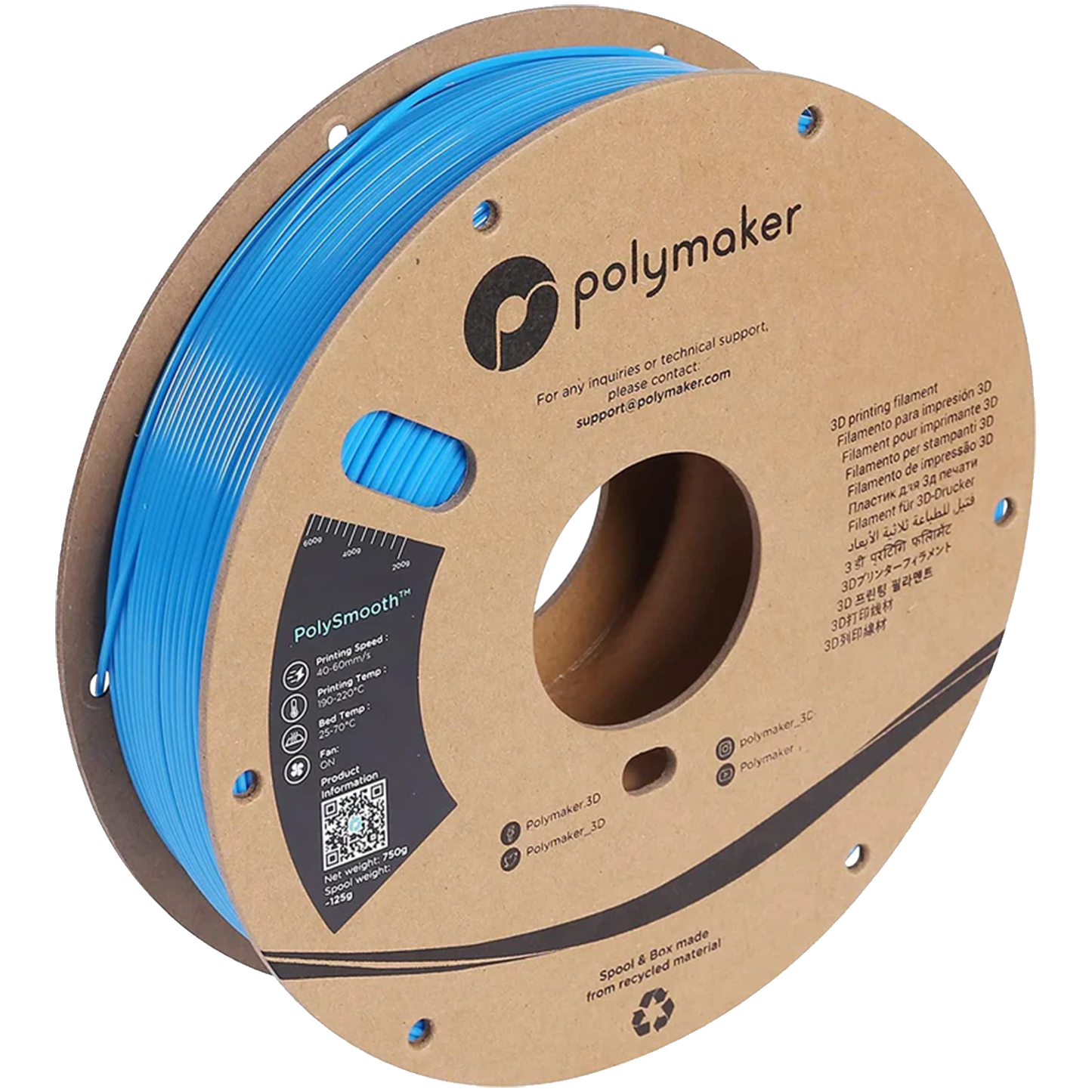 Polymaker PolySmooth PVB 0,75kg 1,75 mm