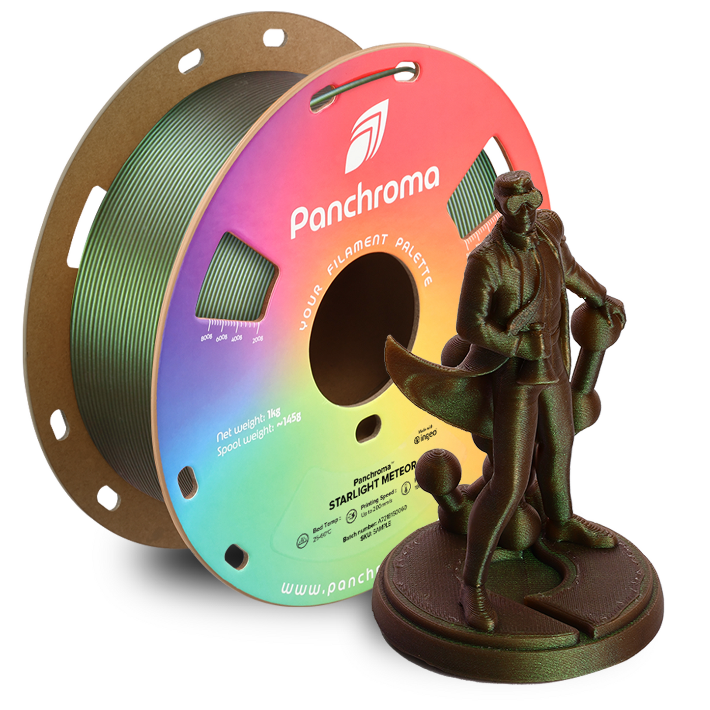 Polymaker Panchroma Starlight PLA Filament 1kg 1,75 mm