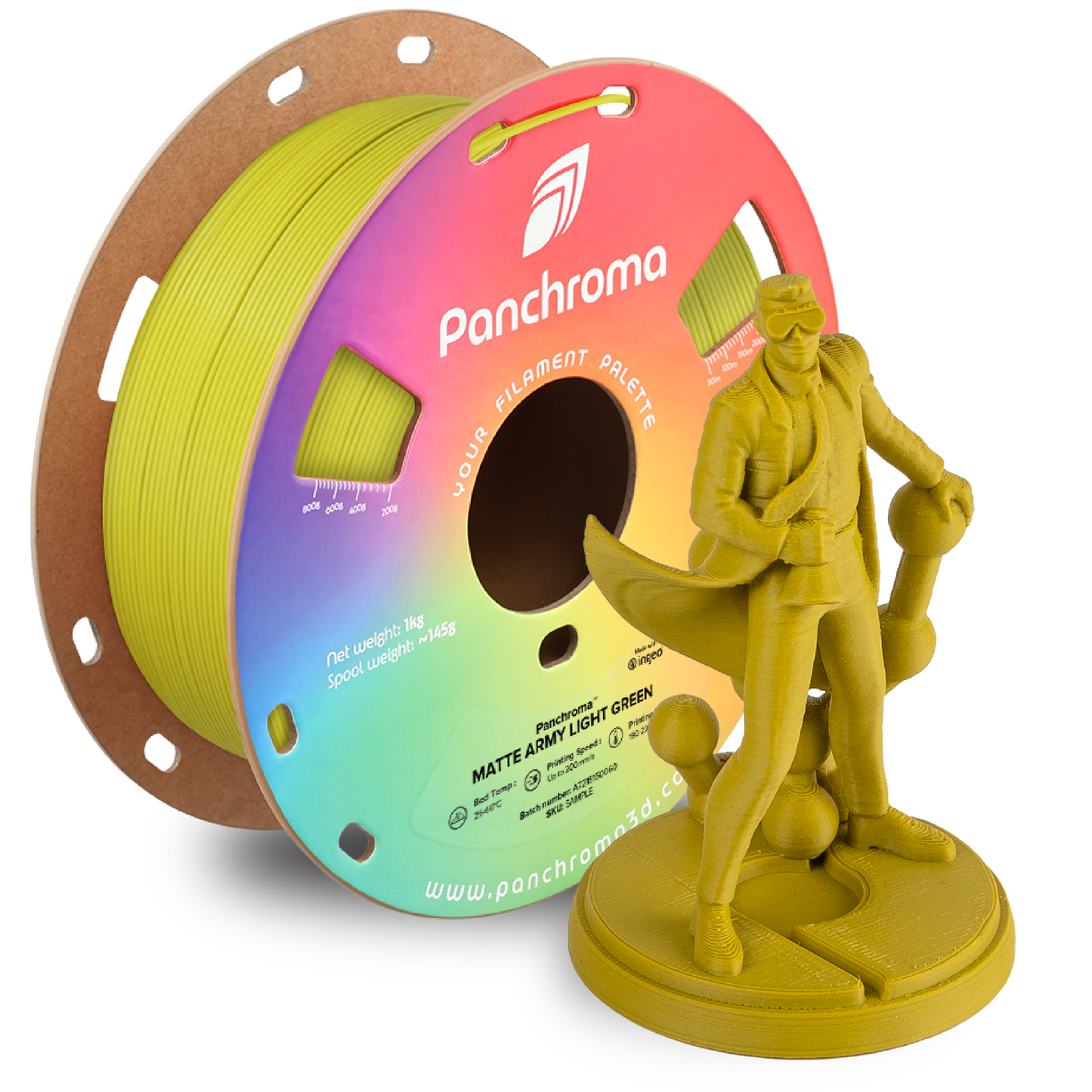 Polymaker Panchroma Matte PLA Filament 1kg 1,75 mm