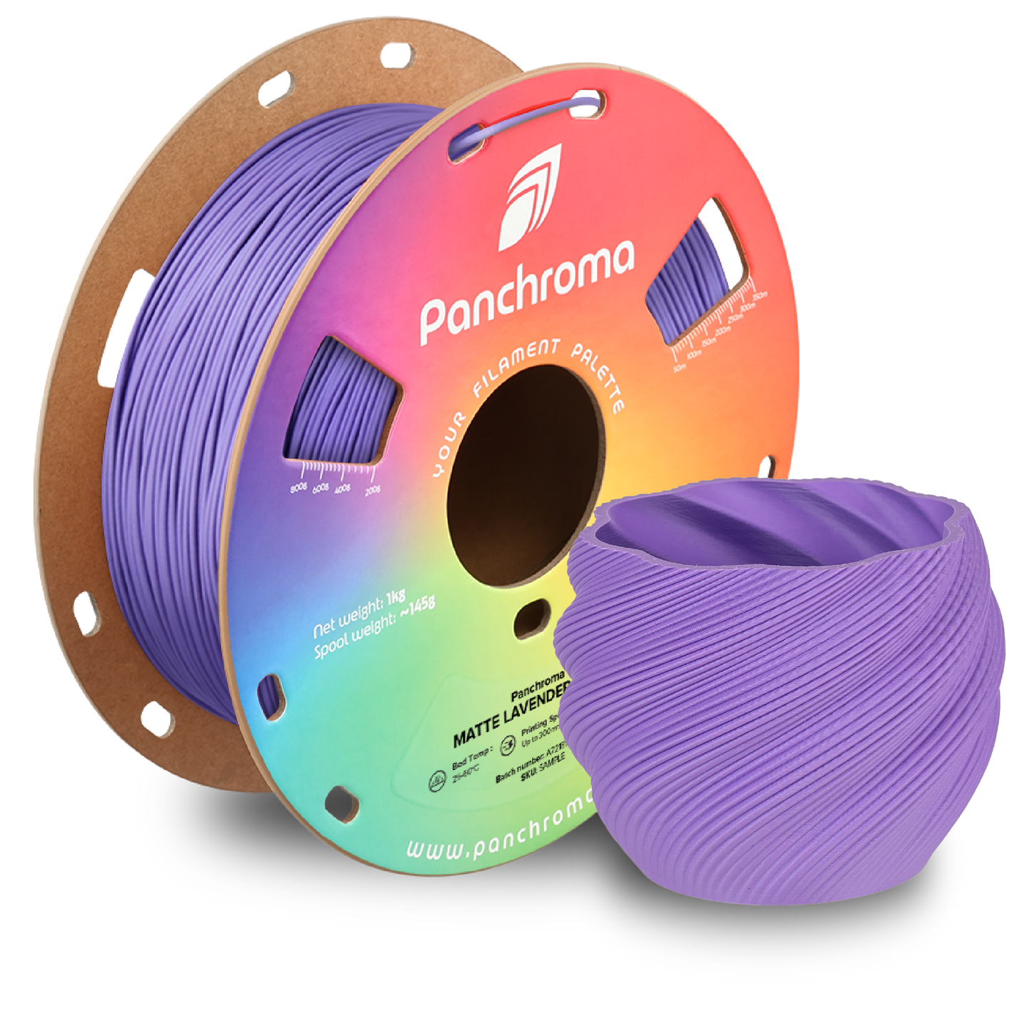 Polymaker Panchroma Matte PLA Filament 1kg 1,75 mm