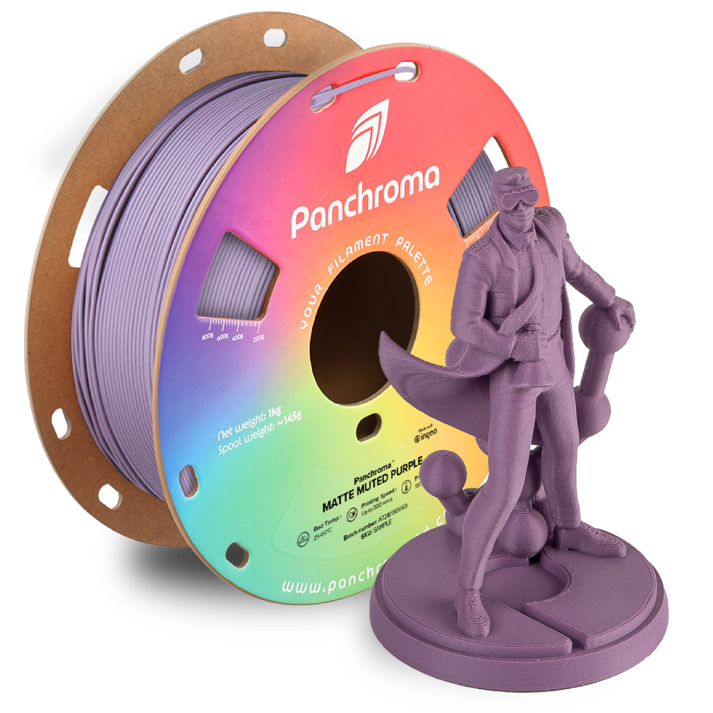 Polymaker Panchroma Matte PLA Filament 1kg 1,75 mm