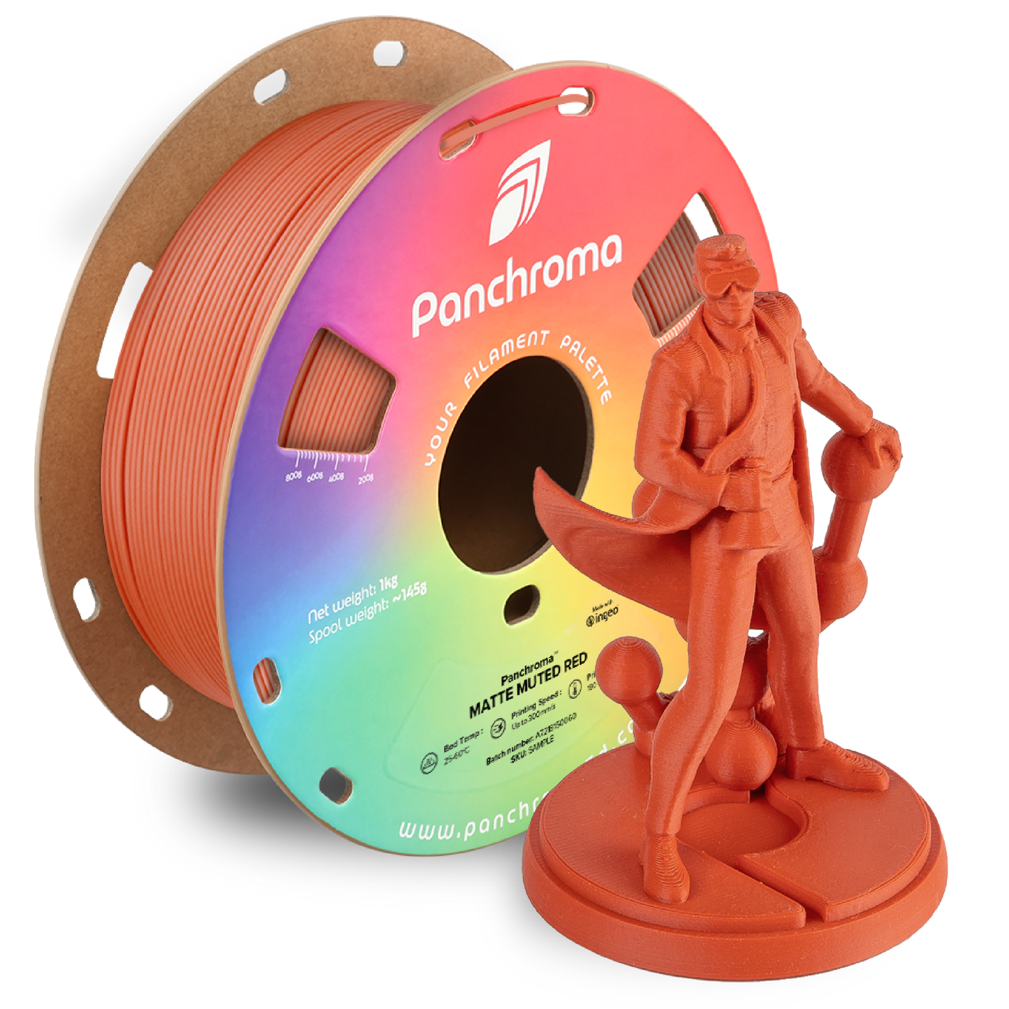 Polymaker Panchroma Matte PLA Filament 1kg 1,75 mm