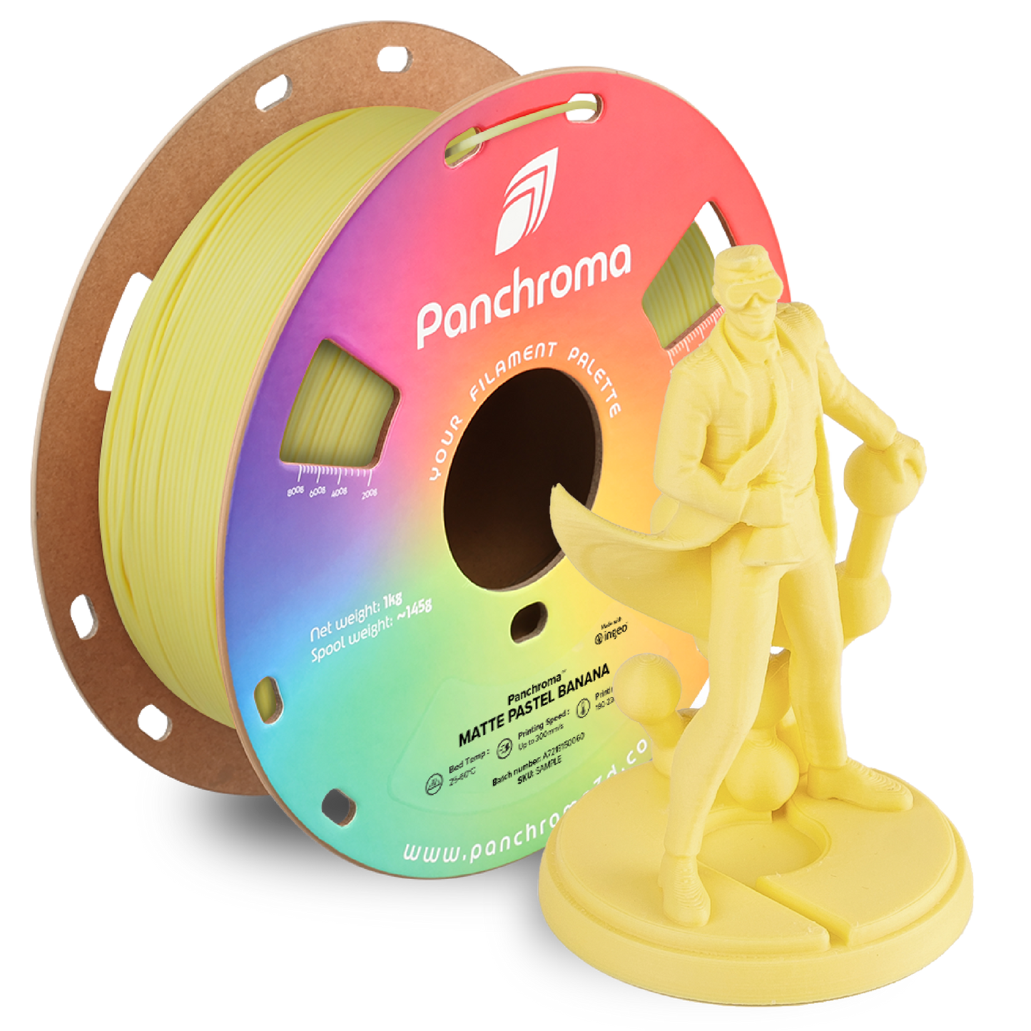 Polymaker Panchroma Matte PLA Filament 1kg 1,75 mm