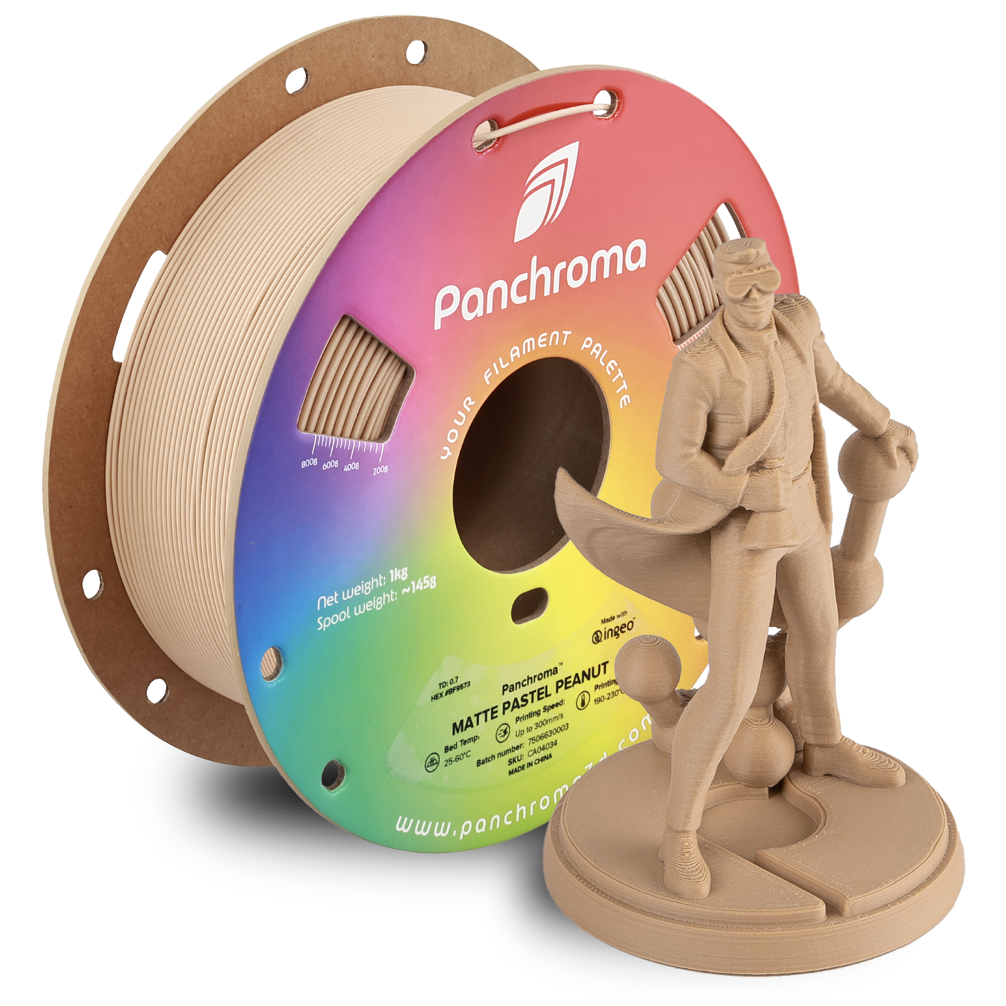 Polymaker Panchroma Matte PLA Filament 1kg 1,75 mm