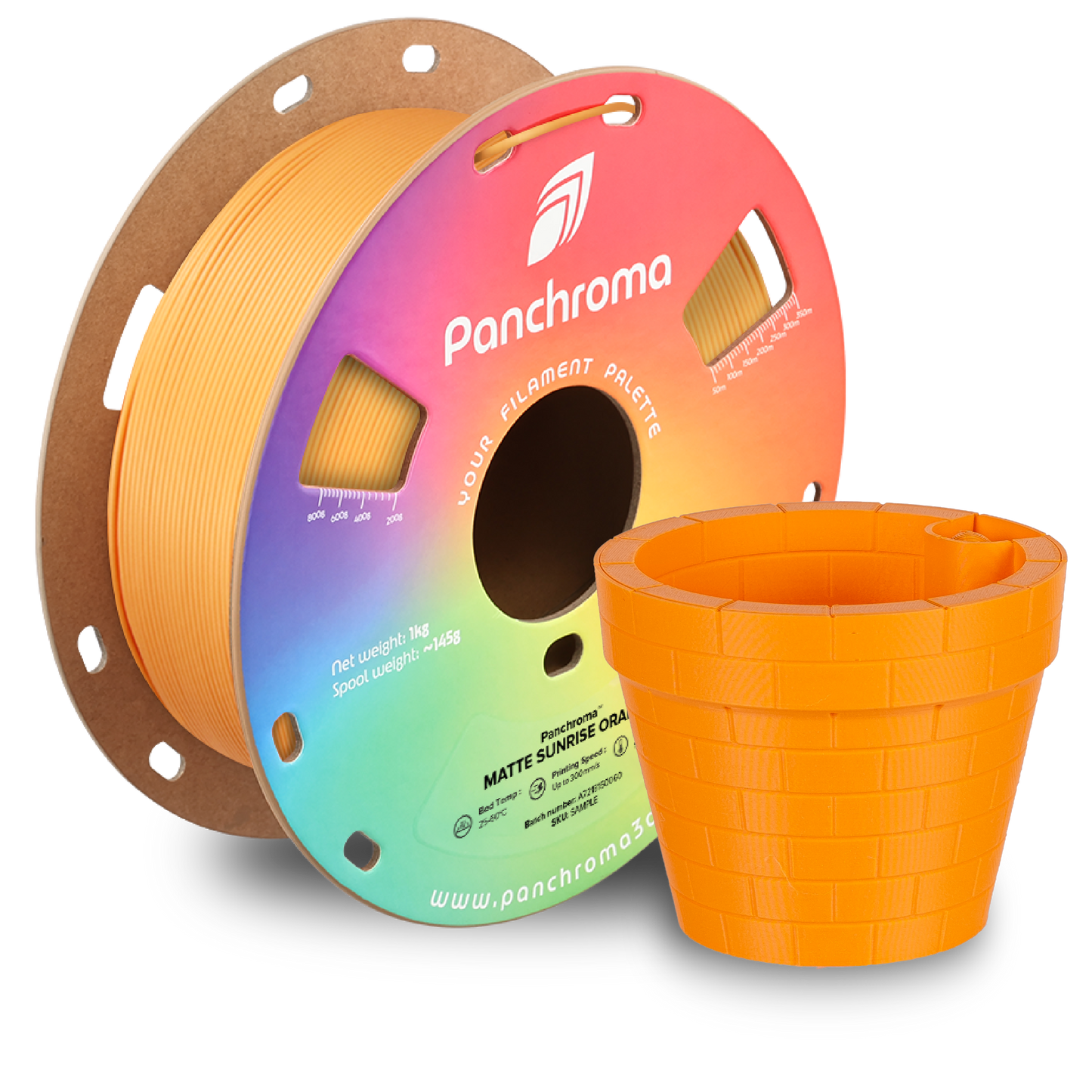 Polymaker Panchroma Matte PLA Filament 1kg 1,75 mm