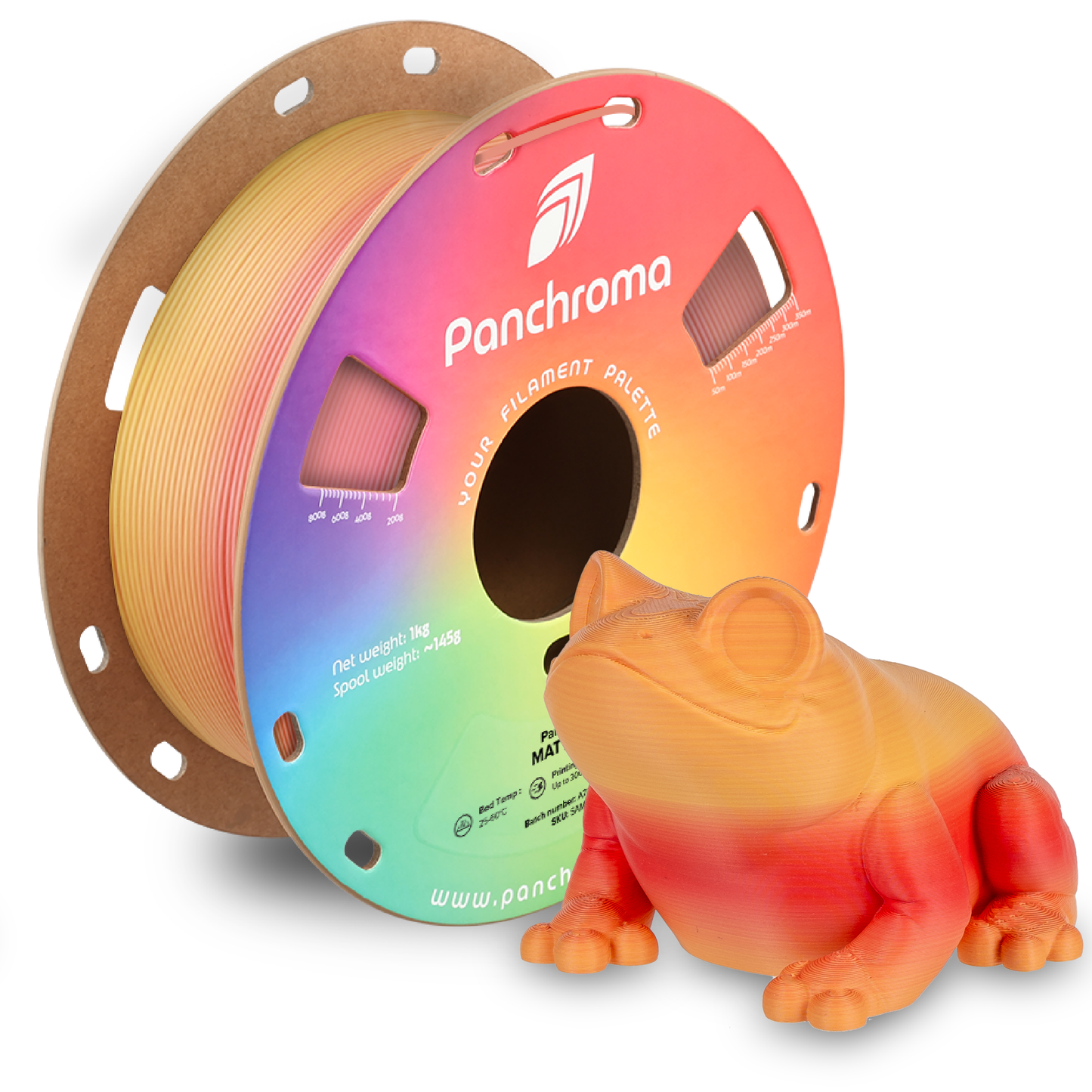Polymaker Panchroma Gradient Matte PLA 1kg 1,75 mm