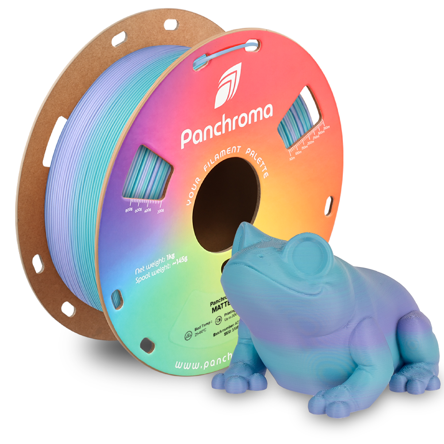 Polymaker Panchroma Gradient Matte PLA 1kg 1,75 mm