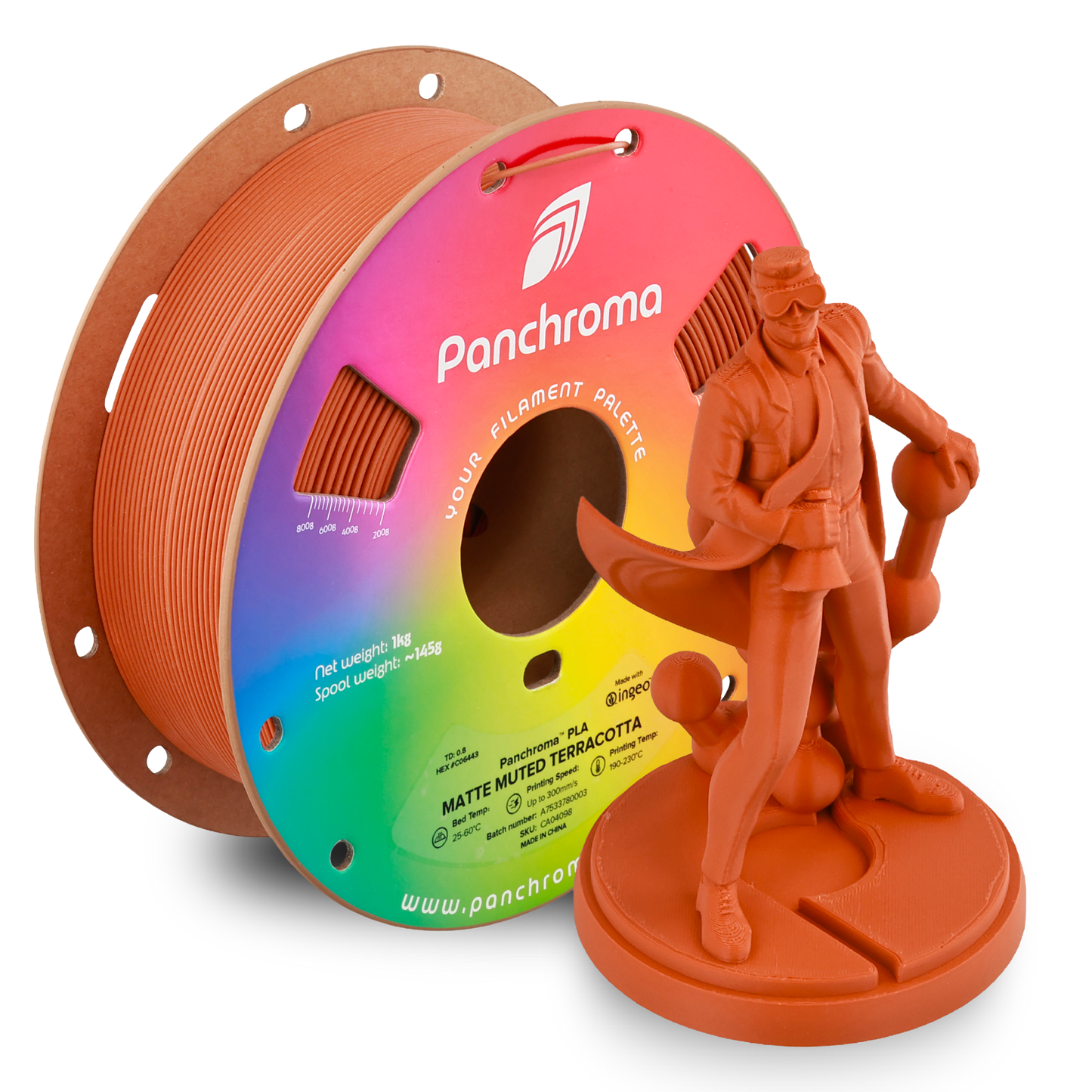 Polymaker Panchroma Matte PLA Filament 1kg 1,75 mm