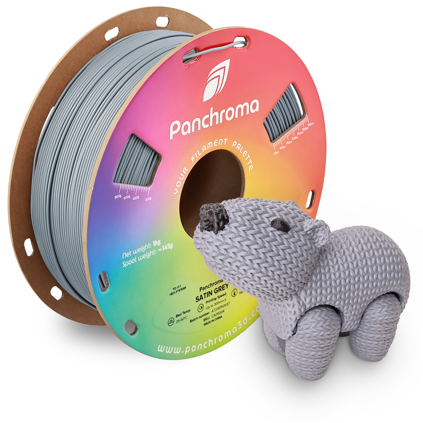 Polymaker Panchroma Satin PLA Filament 1kg 1,75 mm