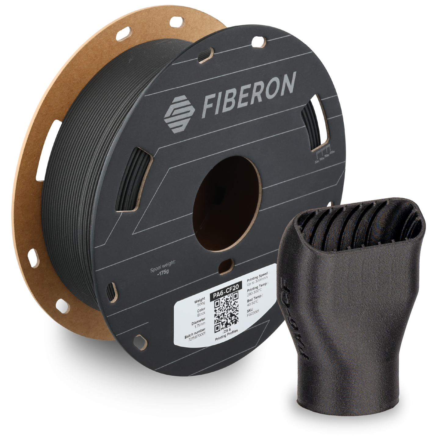 Polymaker Fiberon PA6-CF20 0,5kg 1,75 mm