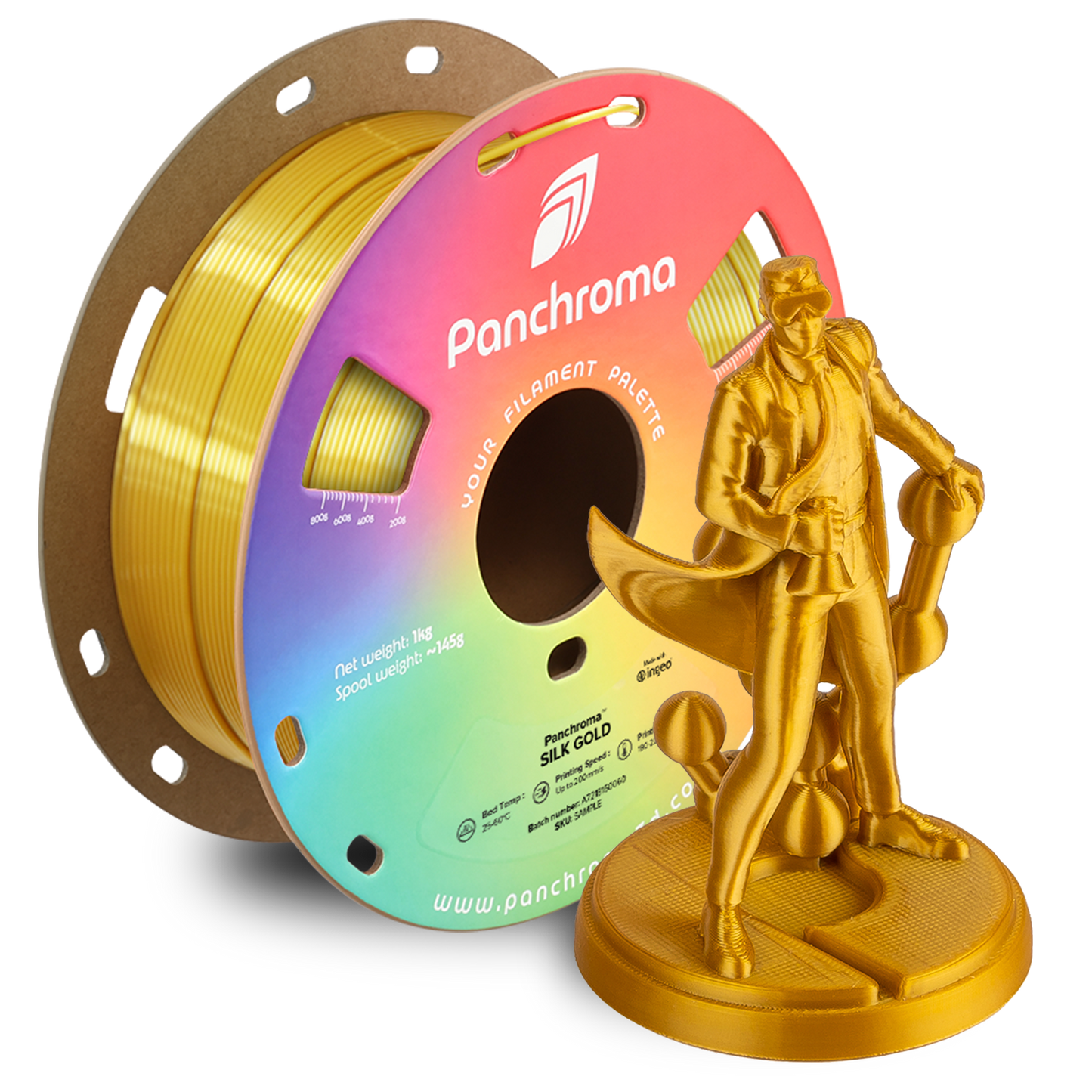Polymaker Panchroma Silk PLA Filament 1kg 1,75 mm