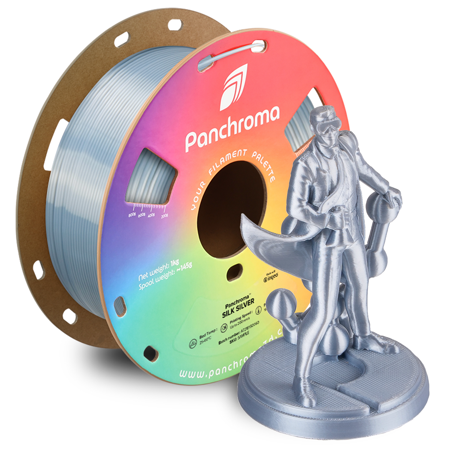 Polymaker Panchroma Silk PLA Filament 1kg 1,75 mm
