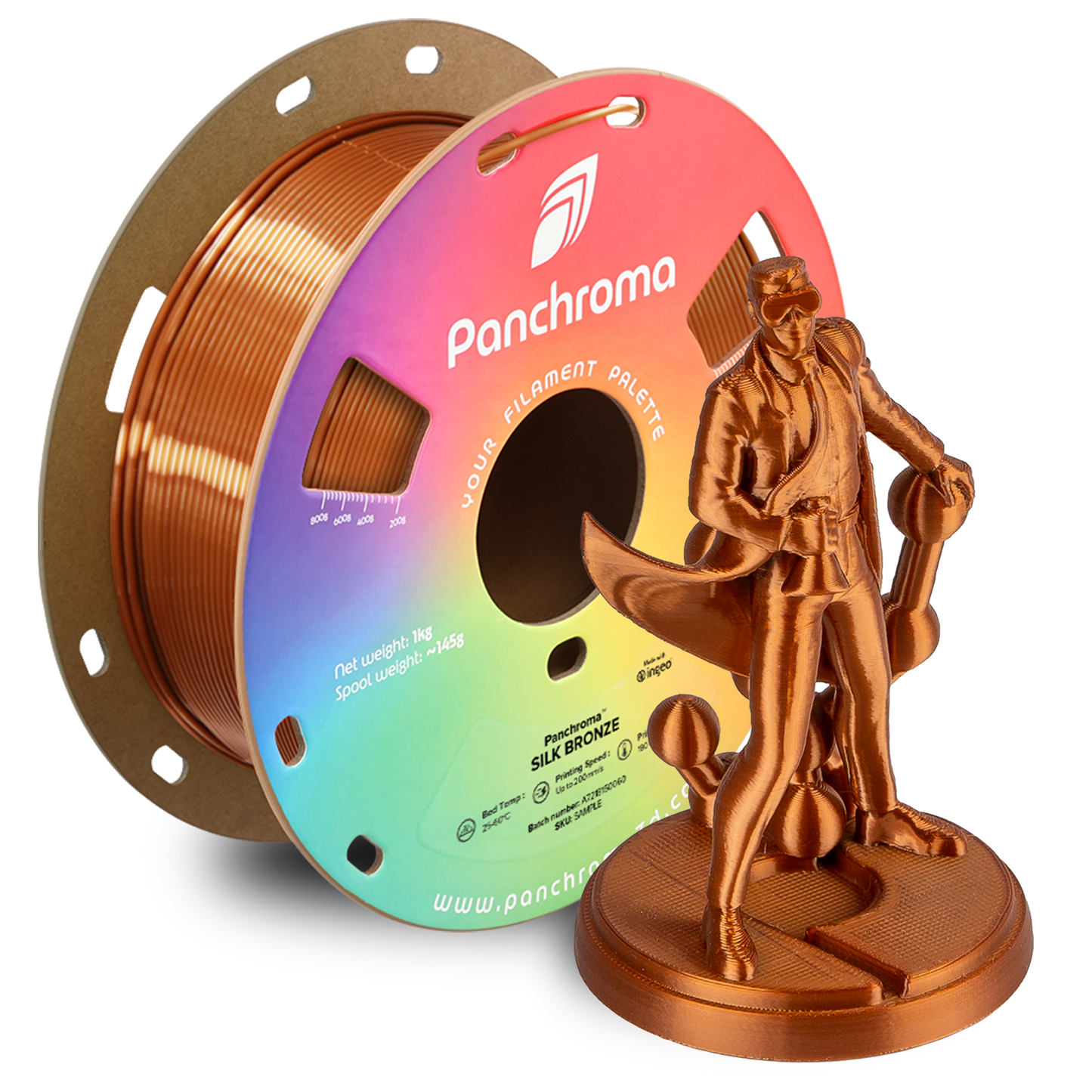 Polymaker Panchroma Silk PLA Filament 1kg 1,75 mm