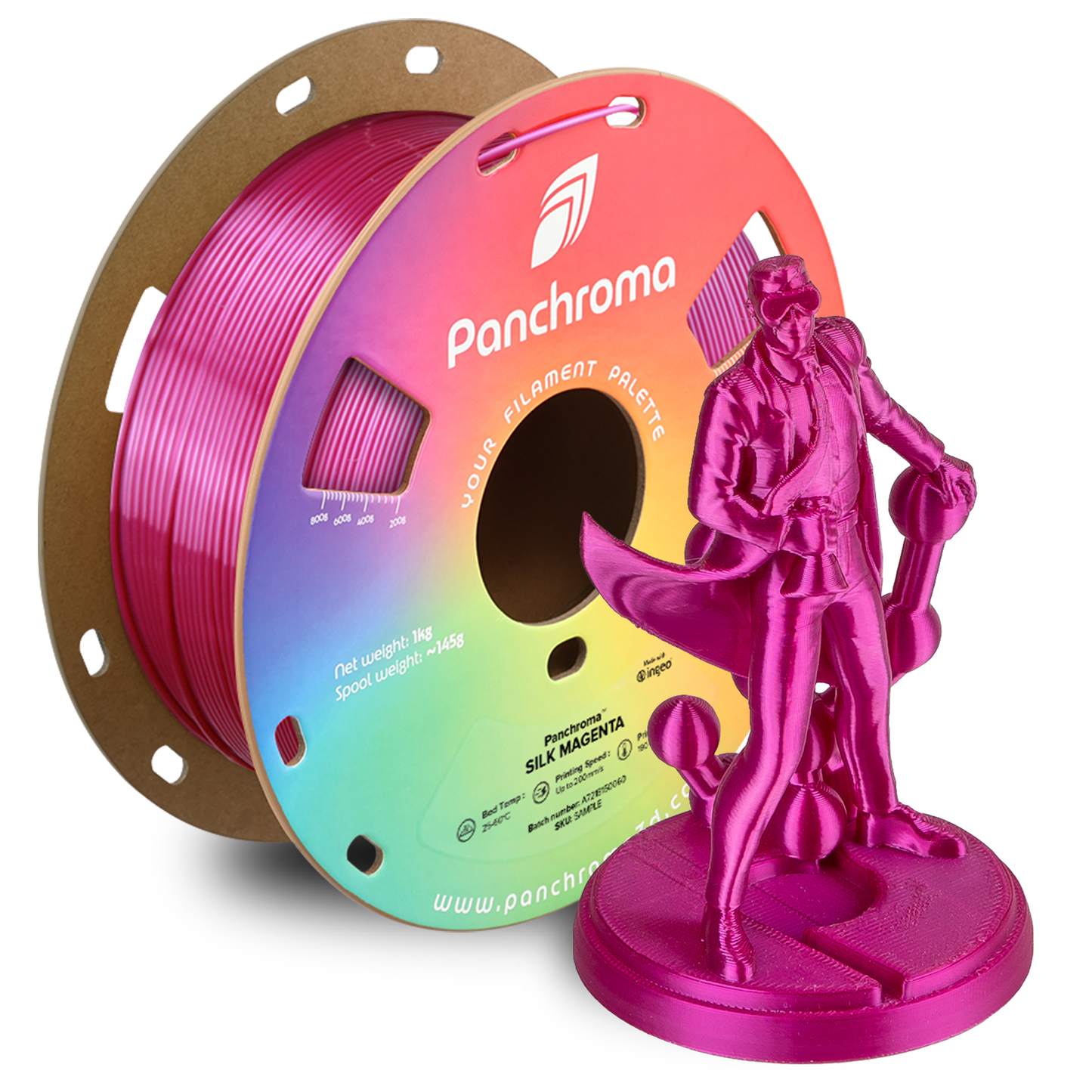 Polymaker Panchroma Silk PLA Filament 1kg 1,75 mm