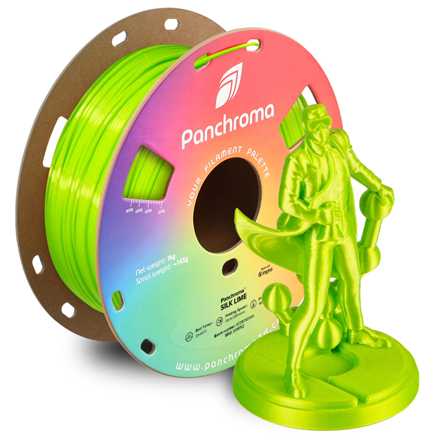 Polymaker Panchroma Silk PLA Filament 1kg 1,75 mm