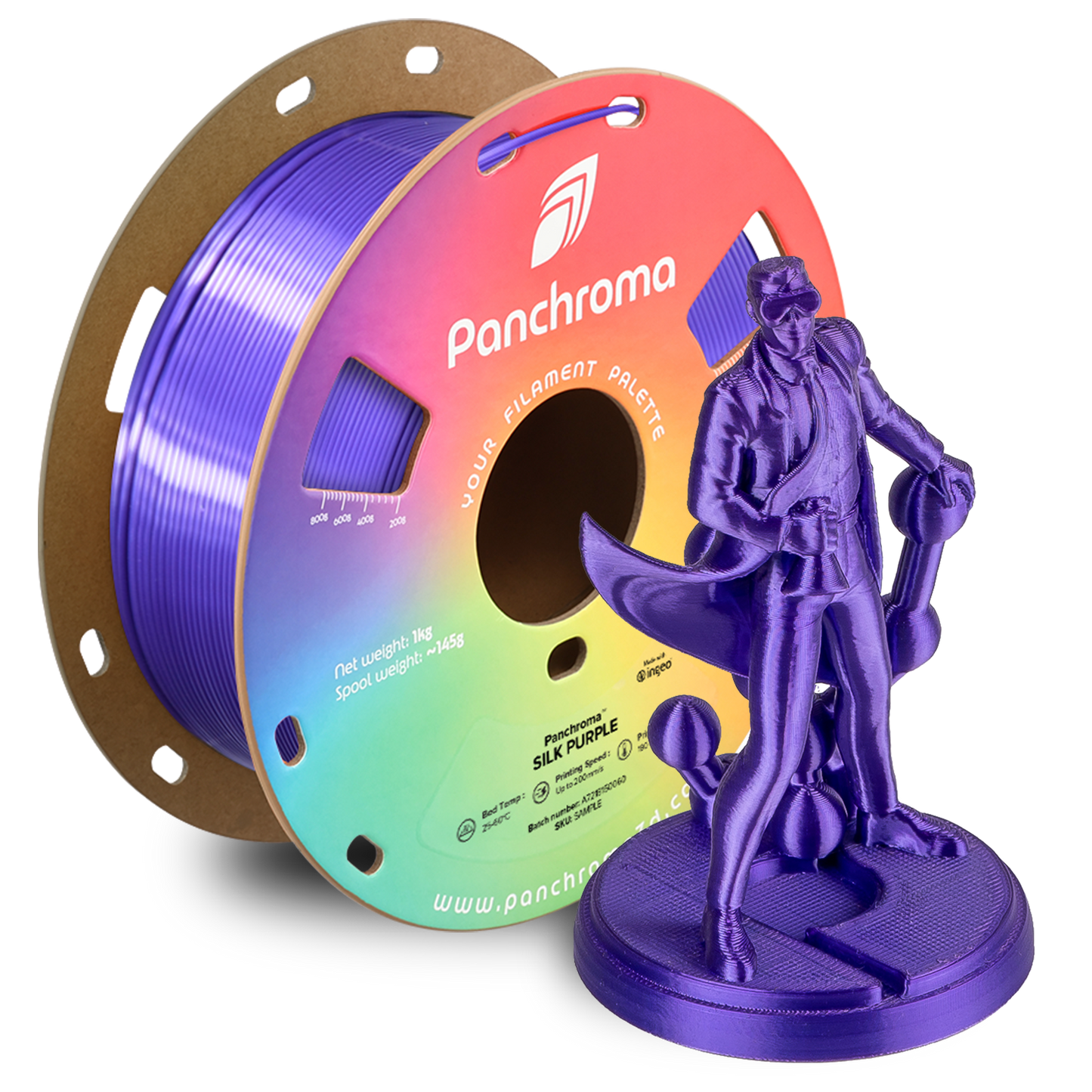 Polymaker Panchroma Silk PLA Filament 1kg 1,75 mm