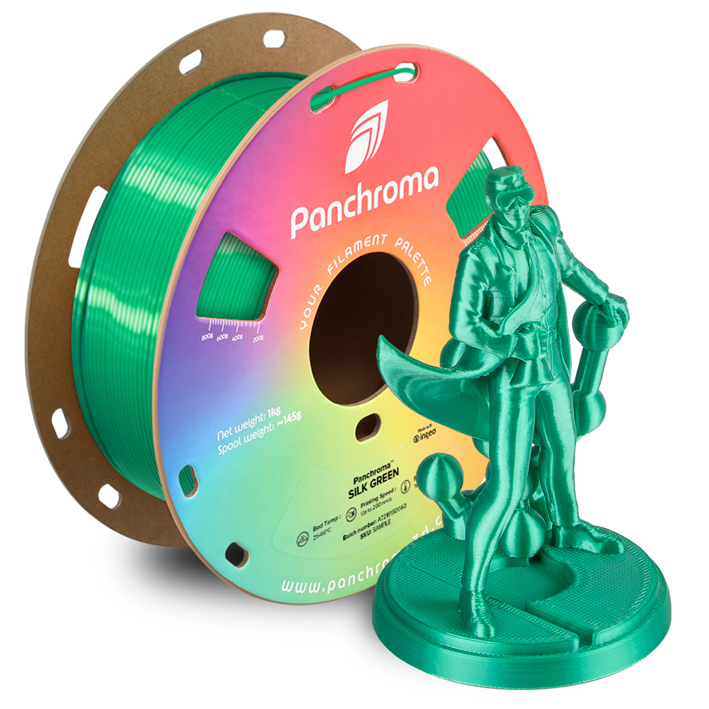 Polymaker Panchroma Silk PLA Filament 1kg 1,75 mm