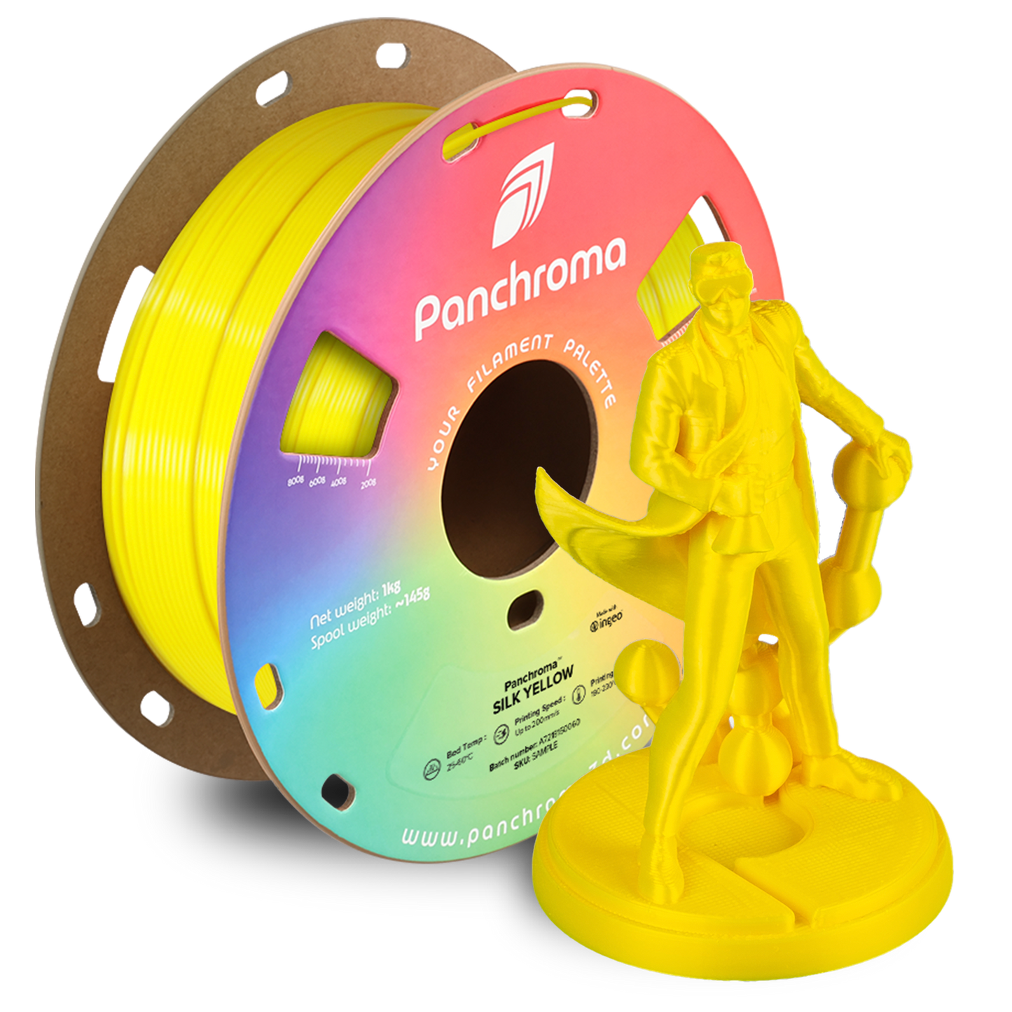 Polymaker Panchroma Silk PLA Filament 1kg 1,75 mm