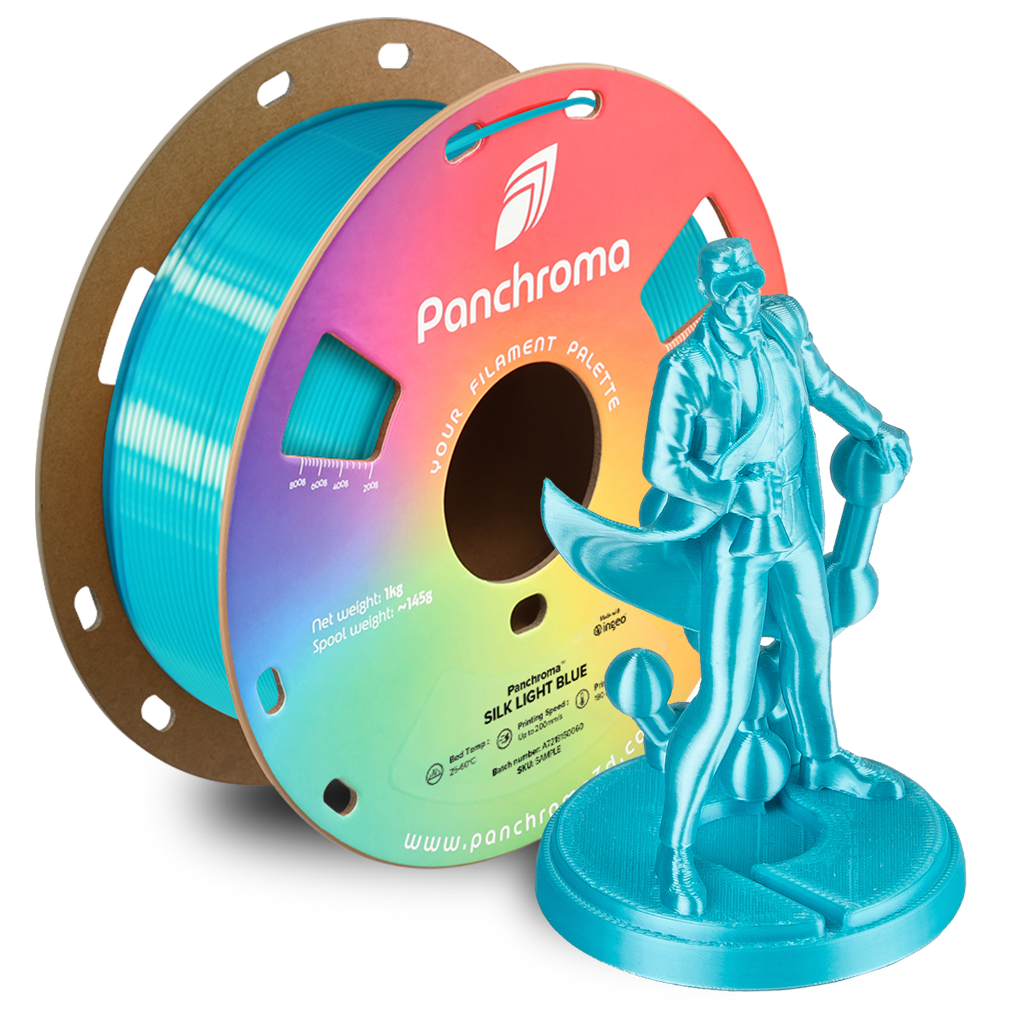 Polymaker Panchroma Silk PLA Filament 1kg 1,75 mm