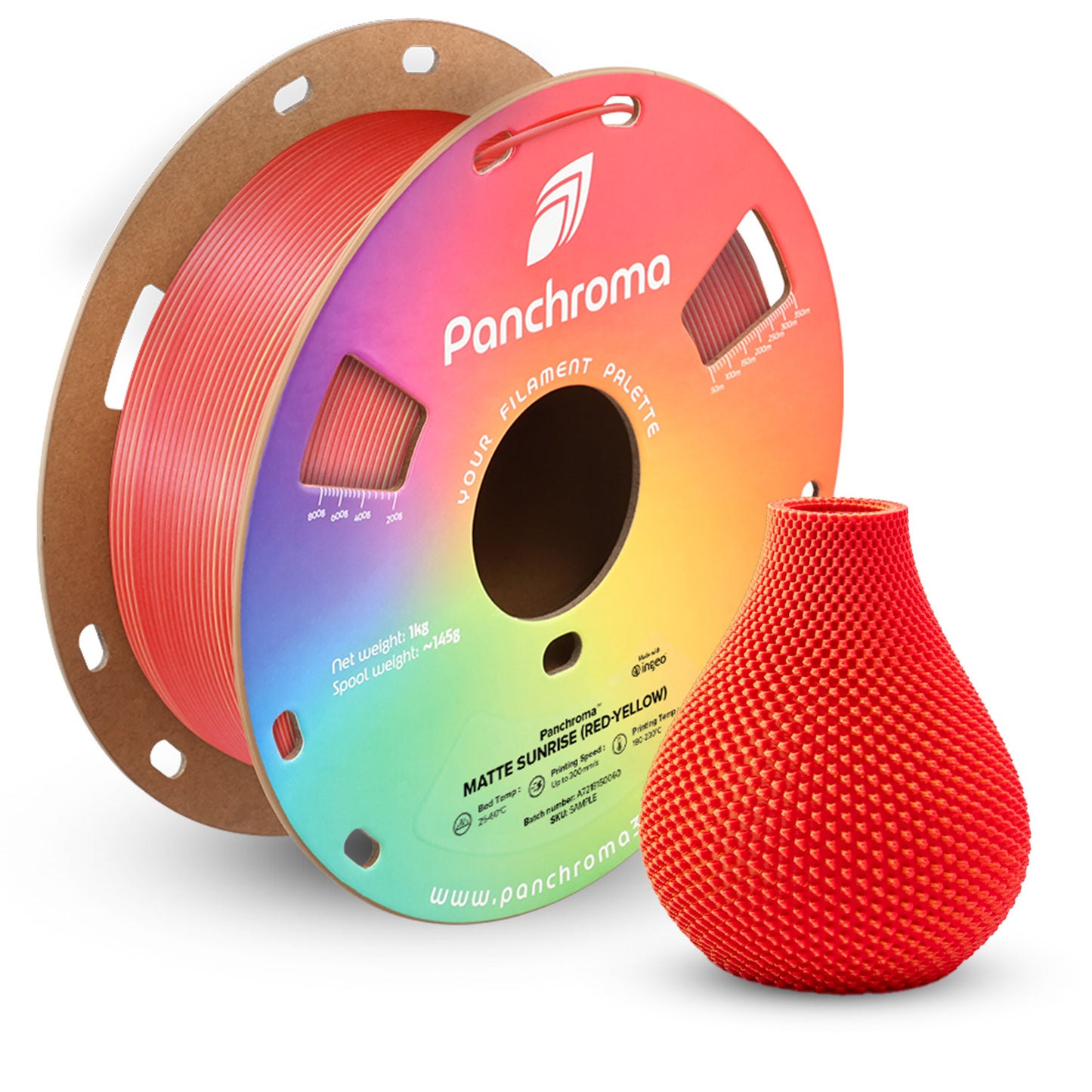 Polymaker Panchroma Dual Matte PLA Filament 1kg 1,75 mm