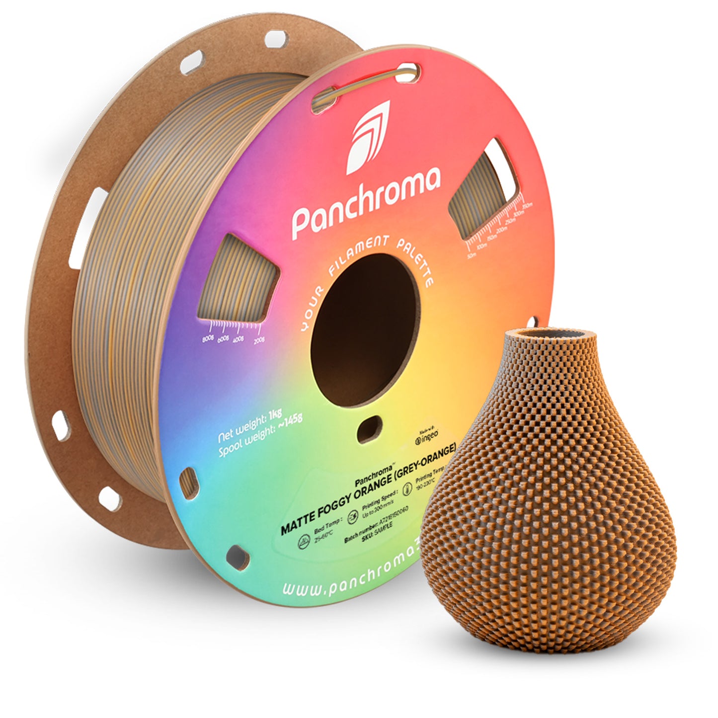 Polymaker Panchroma Dual Matte PLA Filament 1kg 1,75 mm