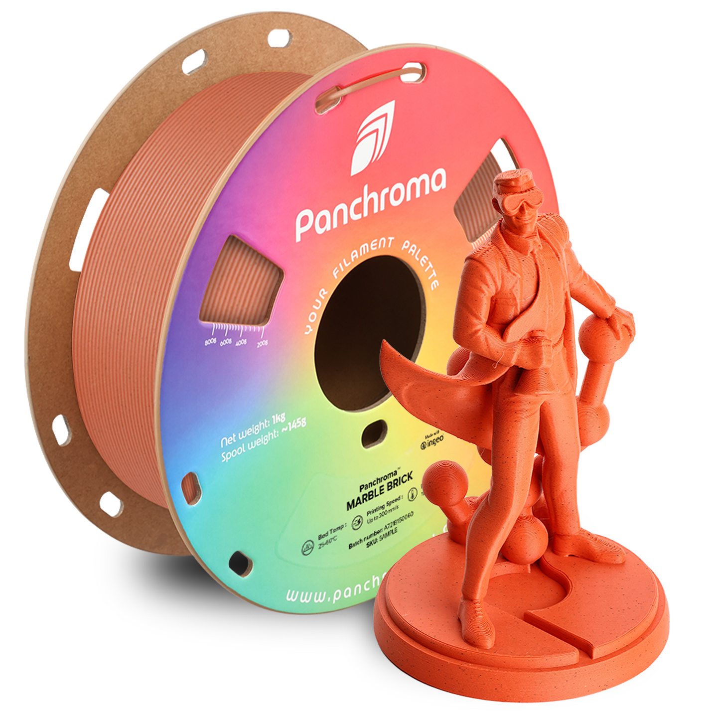 Polymaker Panchroma Marble PLA Filament 1kg 1,75 mm