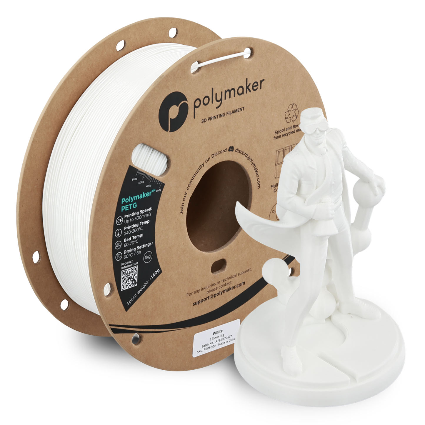 Polymaker PETG Filament 1kg 1,75 mm