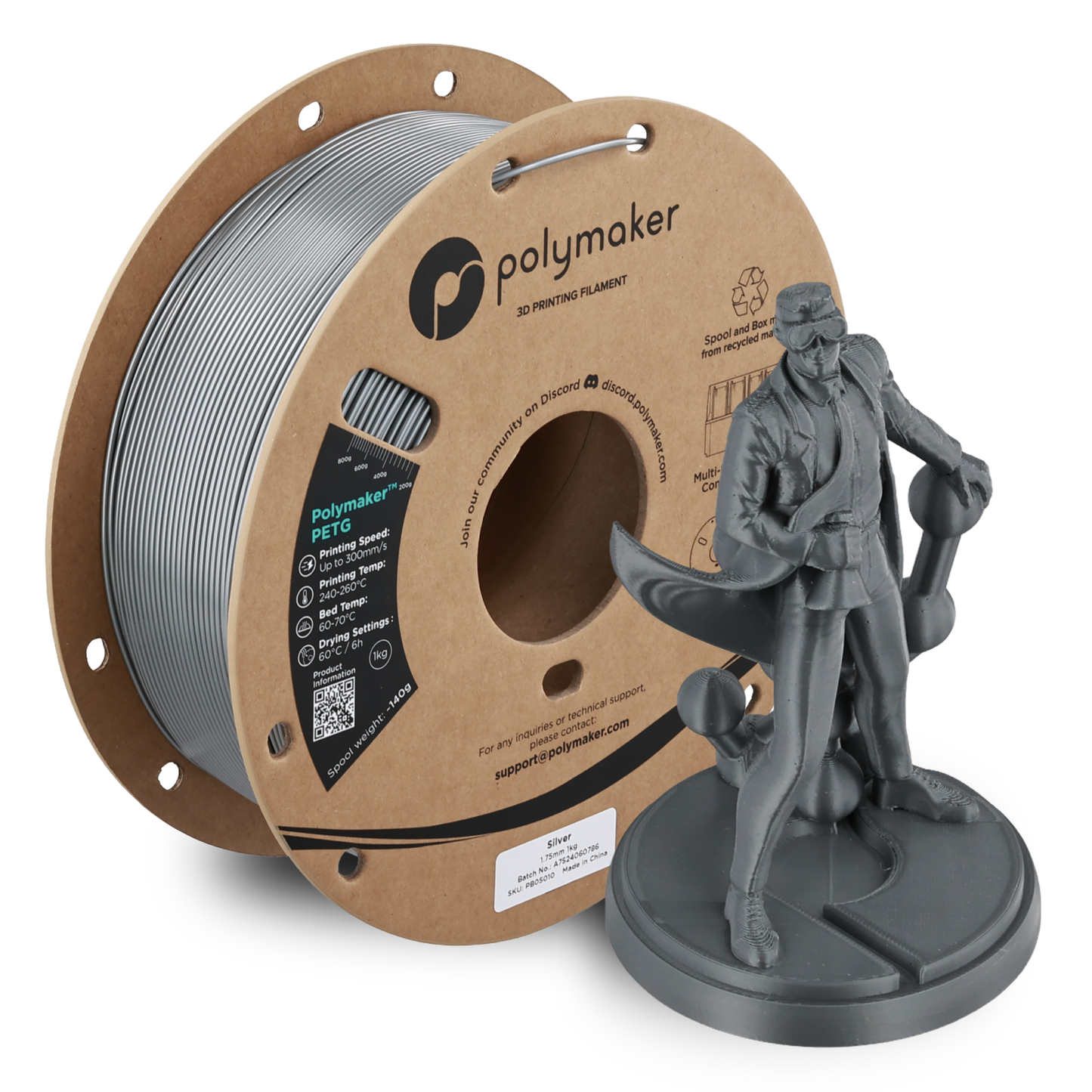 Polymaker PETG Filament 1kg 1,75 mm
