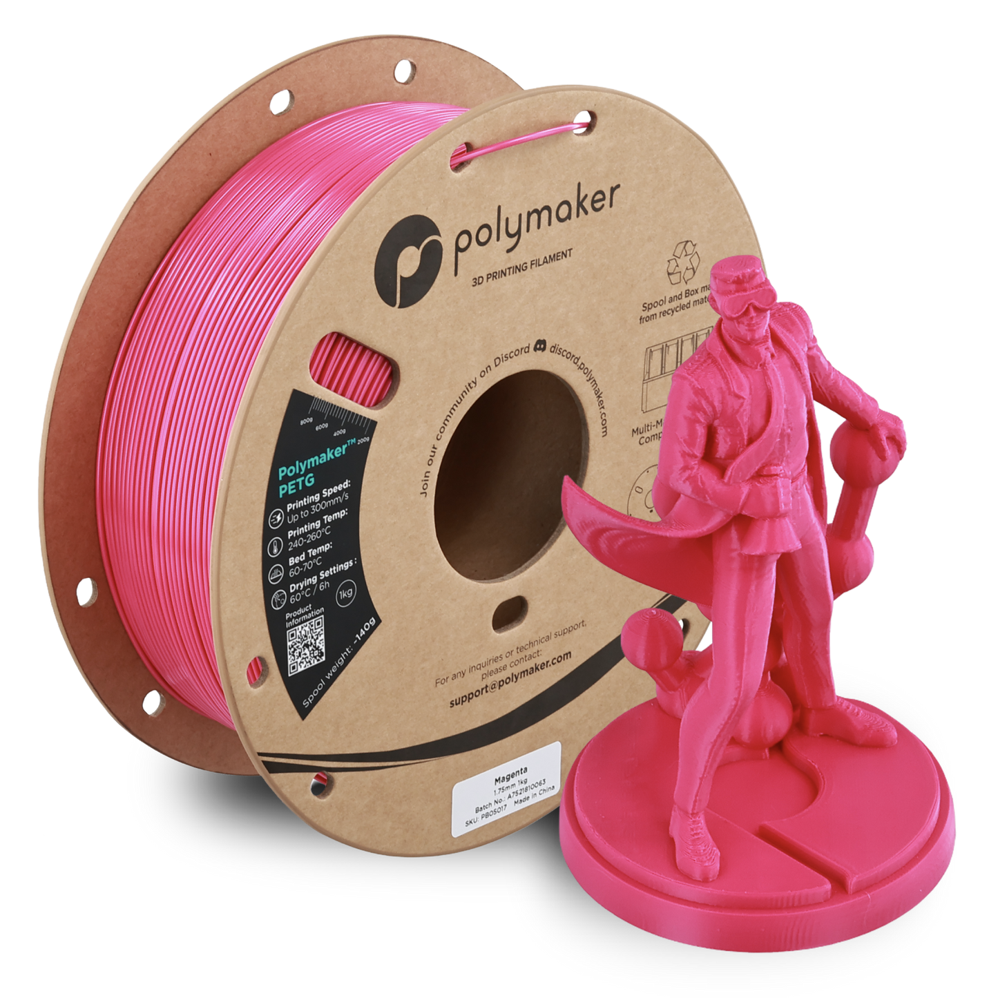 Polymaker PETG Filament 1kg 1,75 mm
