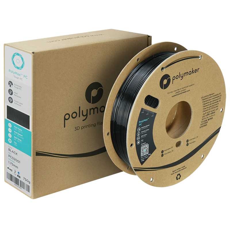 Polymaker PolyMax PC Filament 0,75kg 1,75 mm - MULTI-RABATT