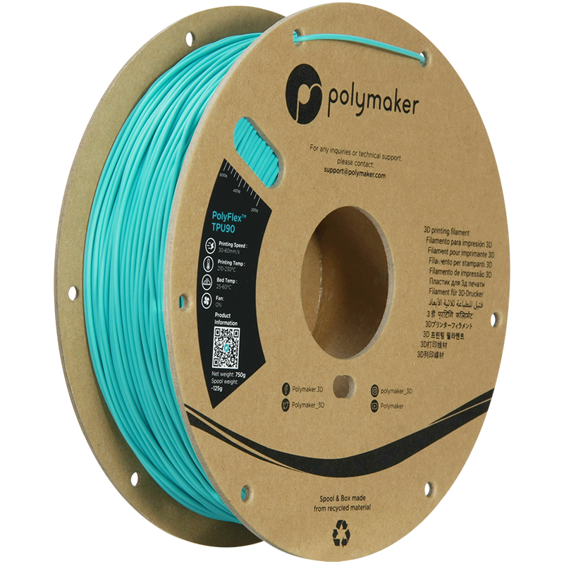 Polymaker PolyFlex TPU90 Filament 0,75kg 1,75 mm