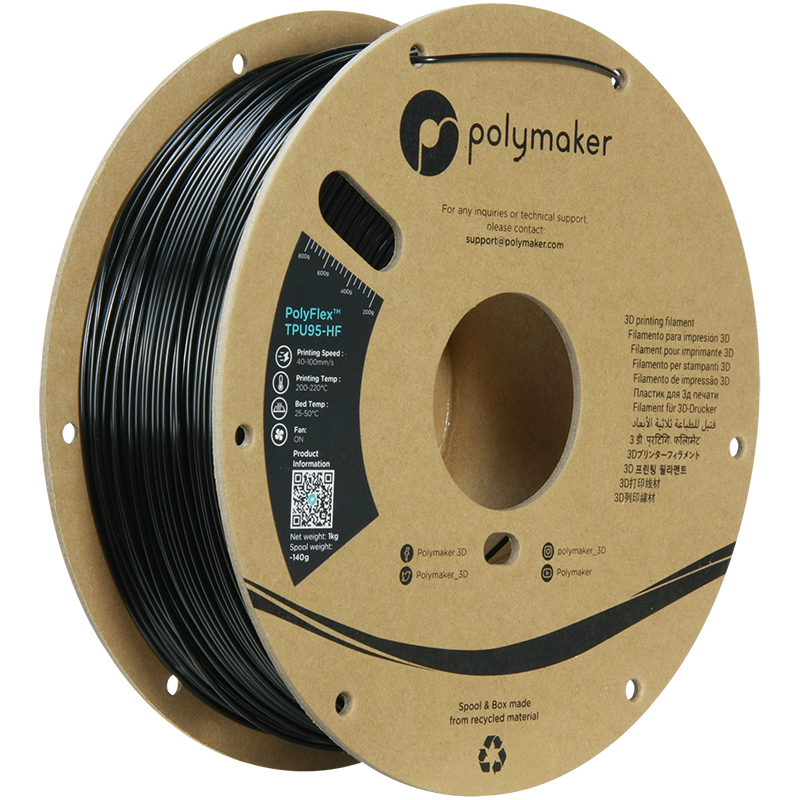 Polymaker PolyFlex TPU95-HF Filament 0,75kg 1,75 mm