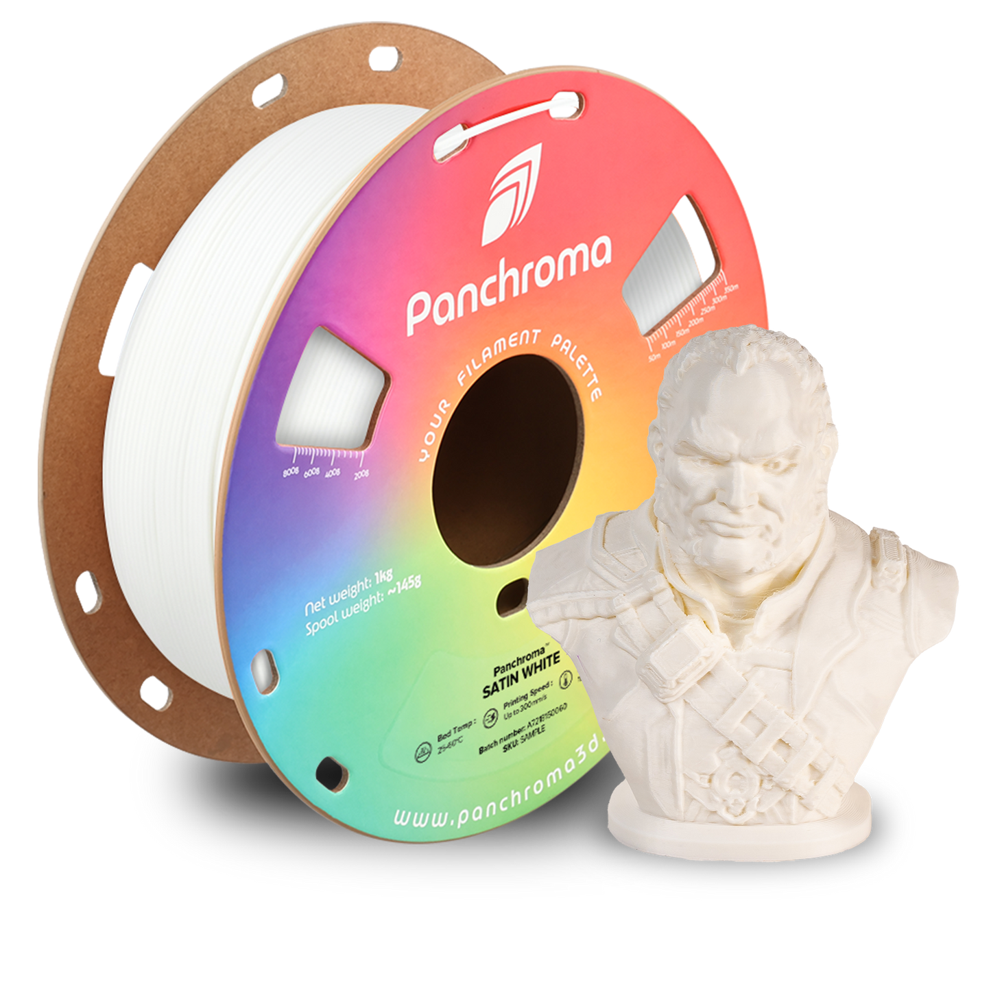Polymaker Panchroma Satin PLA Filament 1kg 1,75 mm