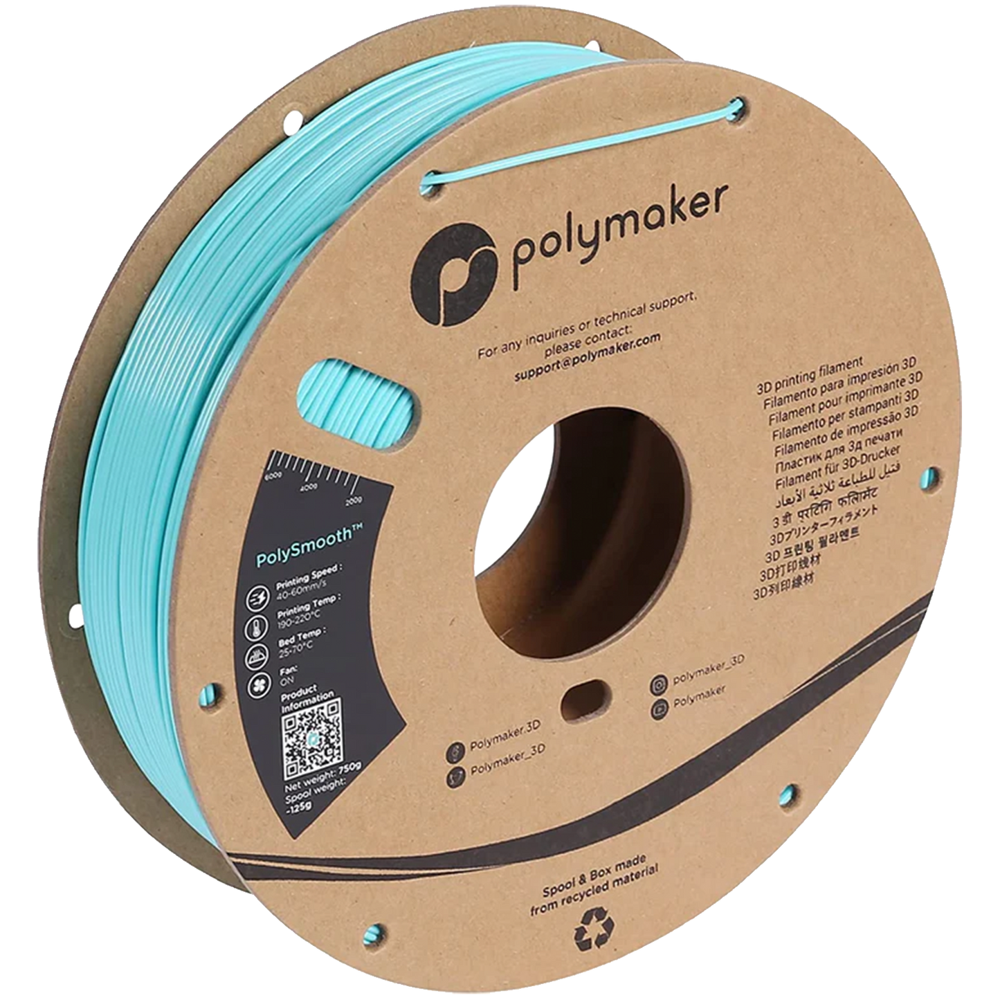 Polymaker PolySmooth PVB 0,75kg 1,75 mm